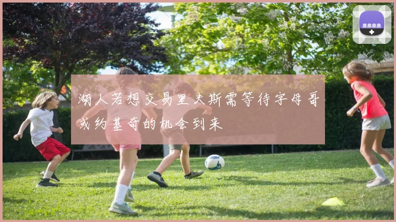 湖人若想交易里夫斯需等待字母哥或约基奇的机会到来